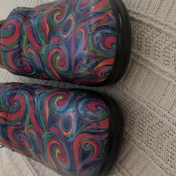 Alegria Kel PRO Goodness Clogs - Multicolor Leather Slip-On - Picture 2 of 14